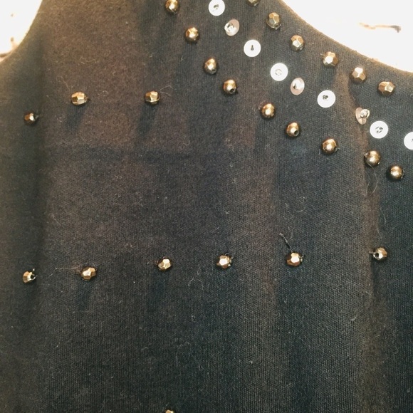 Armani exchange black cocktail dress with Beating - Picture 3 of 7